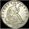 1843-O Silver Half Dollar LIGHTLY CIRCULATED