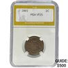 Image 1 : 1865 Two Cent Piece PGA VF25