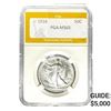 1916 Walking Liberty Half Dollar PGA MS65