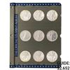 1986-2009 Silver Eagle $1 Album [24 coins]