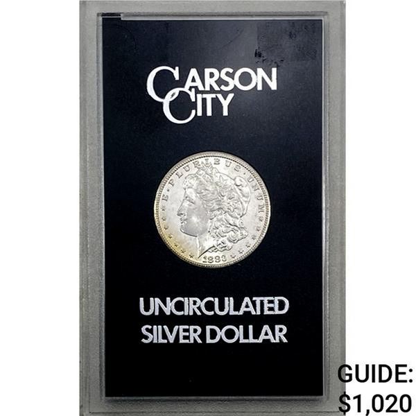 1883-CC Morgan Silver Dollar GSA UNC