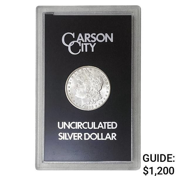 1883-CC Morgan Silver Dollar GSA UNC