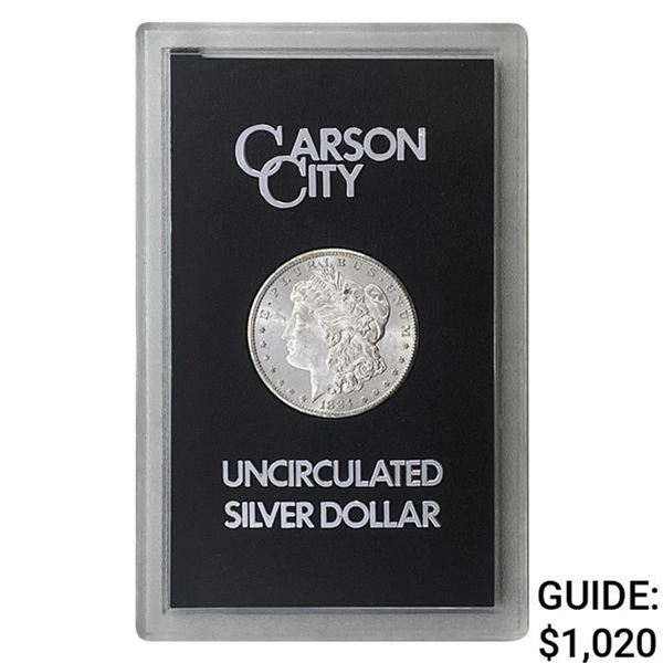 1884-CC Morgan Silver Dollar GSA UNC