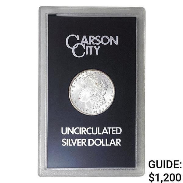 1884-CC Morgan Silver Dollar GSA UNC