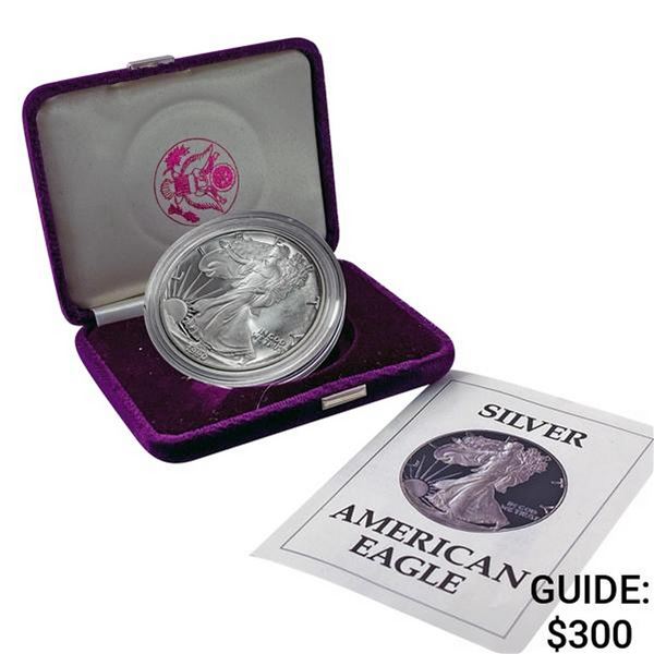 1990-S Proof Silver Eagle
