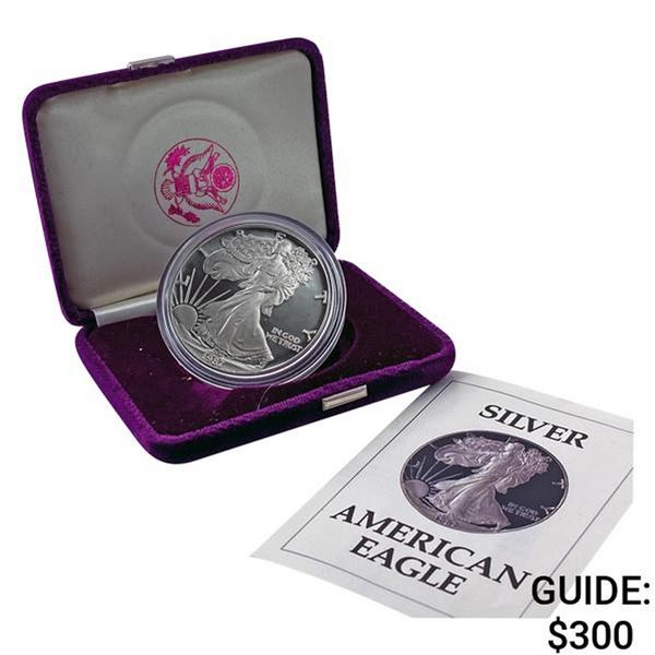 1987-S Proof Silver Eagle