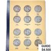 [2] 1916-1947 Walking Half Dollar Books (65 Coins)  GEMBU