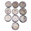 Image 2 : 1984-1999 GEM BU/PF Commem. Silver Dollar Lot [10 Coins]