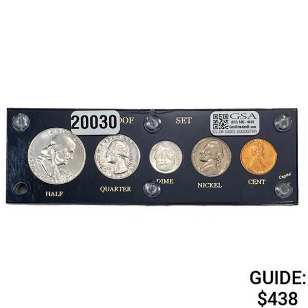 1953 U.S. Proof Set 1C-50C