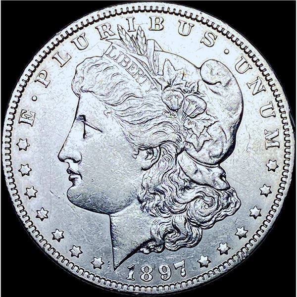 1897-O Morgan Silver Dollar CHOICE AU
