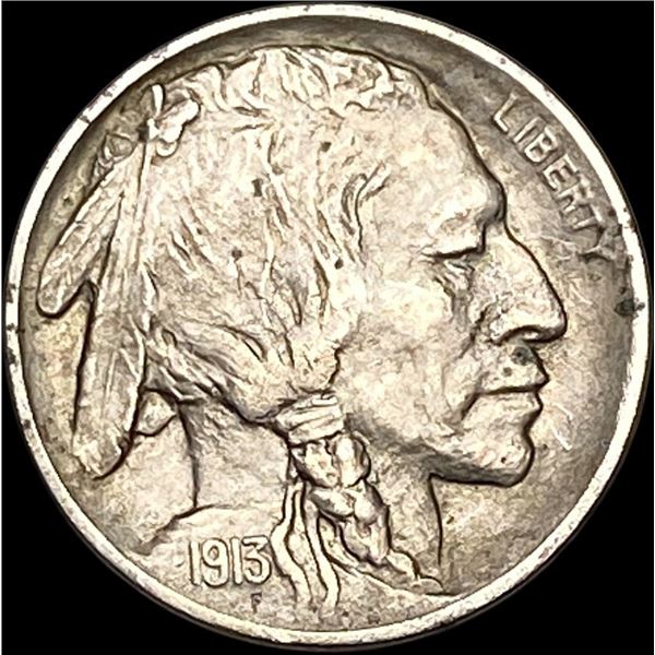 1913 Type 2 Buffalo Nickel GEM BU