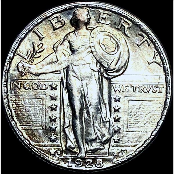 1928-D Standing Liberty Quarter CHOICE BU