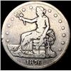 Image 1 : 1876-CC Silver Trade Dollar NICELY CIRCULATED