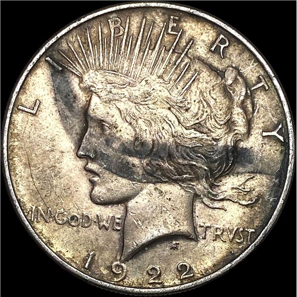 1922 Silver Peace Dollar CLOSELY UNCIRCULATED