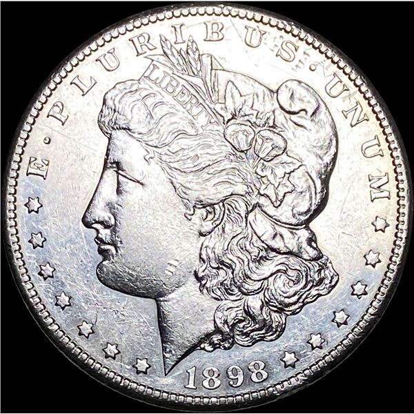 1898-S Silver Morgan Dollar CLOSELY UNCIRCULATED