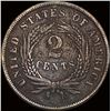 Image 2 : 1866 Copper Two-Cent Piece NEARLY UNCIRCULATED