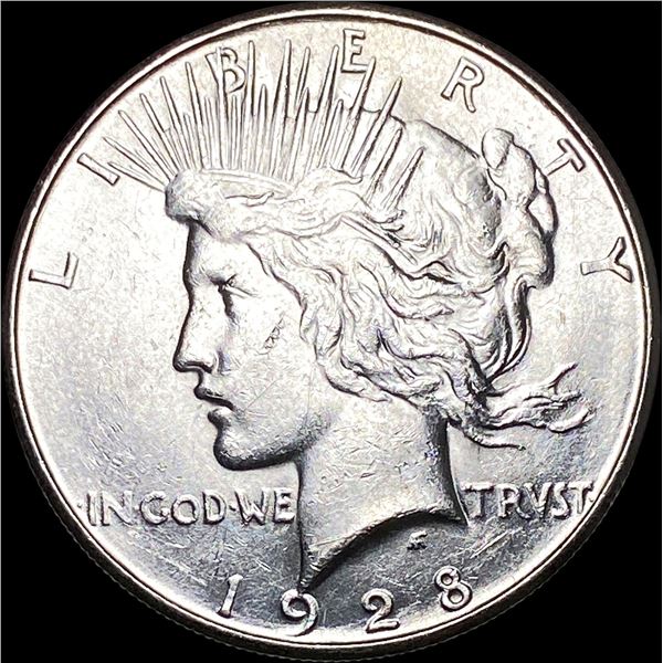 1928-S Silver Peace Dollar UNCIRCULATED