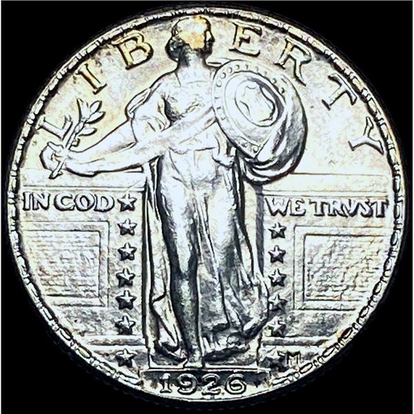 1926 Standing Liberty Silver Quarter GEM BU