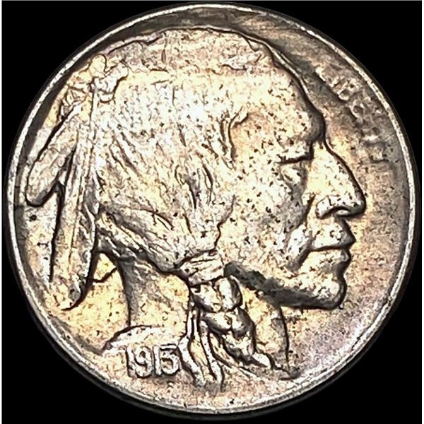 1913-S Ty1 Buffalo Nickel UNC
