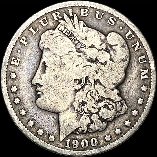 1900-O/CC Silver Morgan Dollar ABOUT UNC