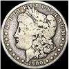 Image 1 : 1900-O/CC Silver Morgan Dollar ABOUT UNC