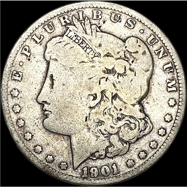 1901-O Silver Morgan Dollar LIGHTLY CIRCULATED