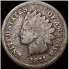 Image 1 : 1871 Indian Head Cent NICELY CIRCULATED