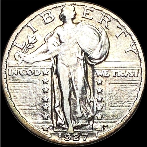 1927-D Silver Standing Liberty Quarter LIGHTLY CIRCULATED
