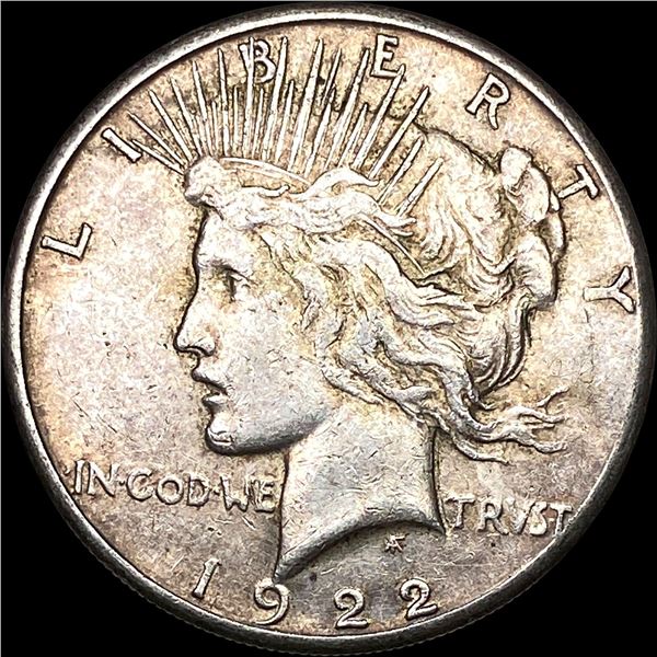 1922-S Silver Peace Dollar NEARLY UNCIRCULATED