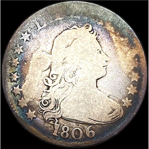 1806 Draped Bust Half Dollar NICELY CIRCULATED