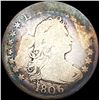 Image 1 : 1806 Draped Bust Half Dollar NICELY CIRCULATED