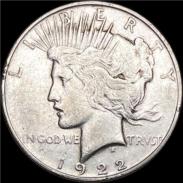 1922-D Silver Peace Dollar LIGHTLY CIRCULATED