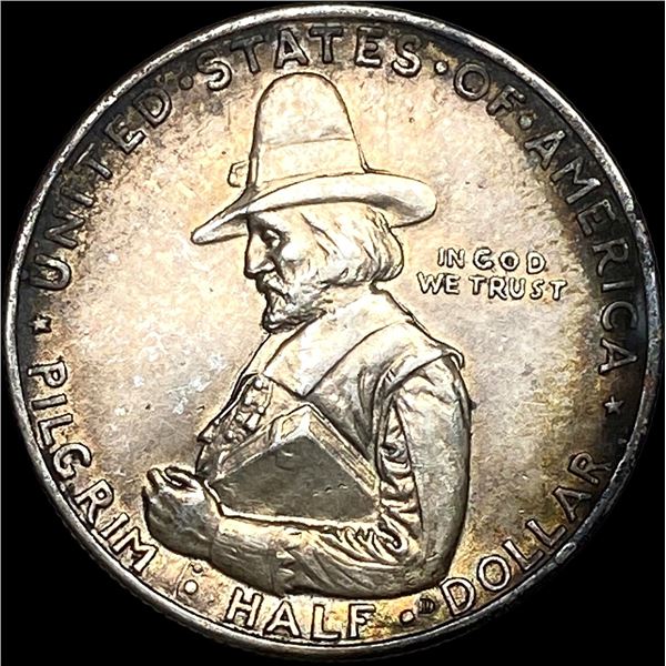 1920 Silver Pilgrim Half Dollar UNCIRCULATED
