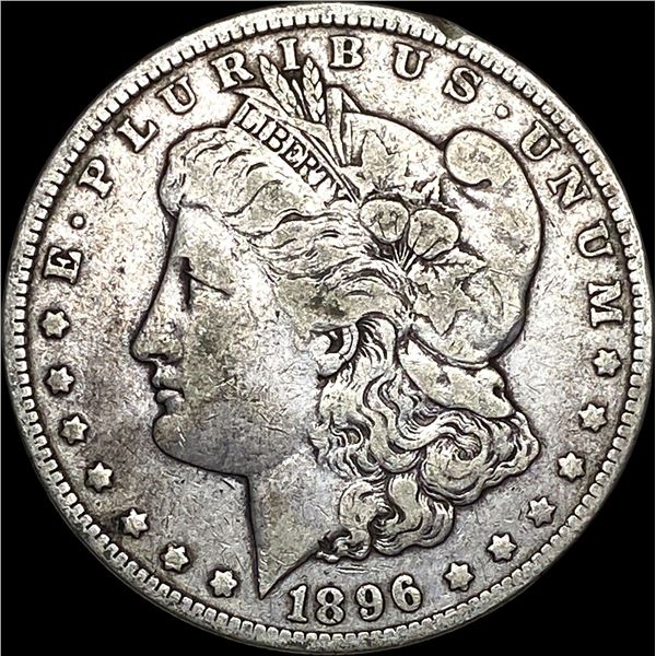 1896-O Silver Morgan Dollar NEARLY UNCIRCULATED