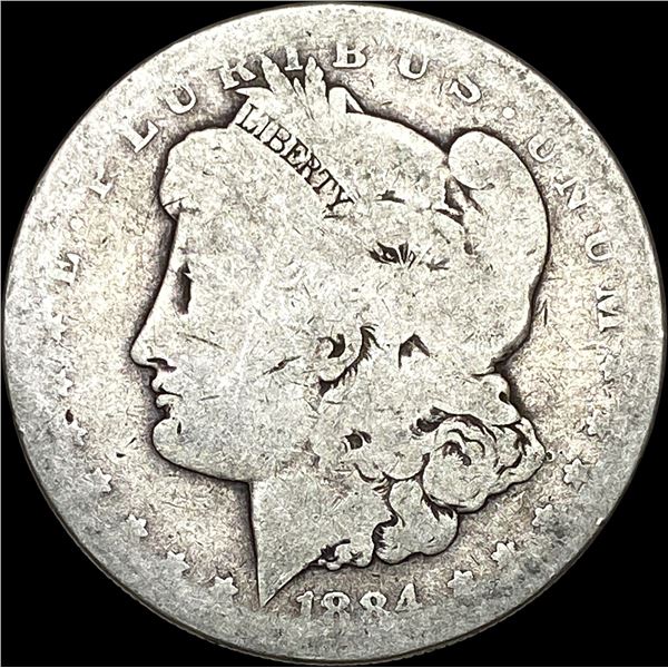 1884-S Morgan Silver Dollar LIGHTLY CIRCULATED