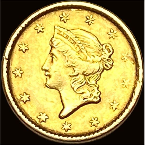 1851 Gold $1 Type 1 Liberty Head CLOSELY UNCIRCULATED