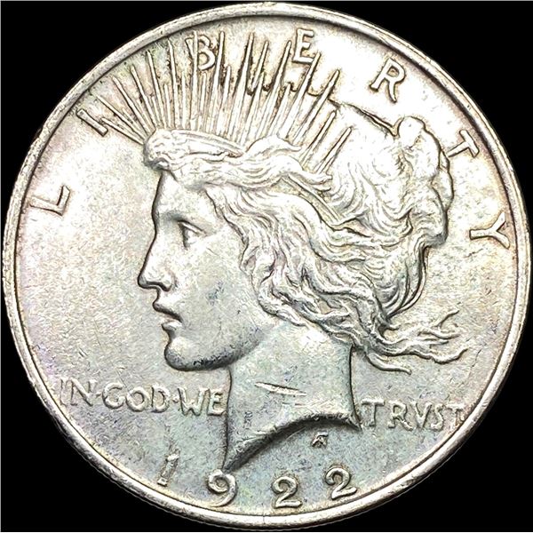 1922 Silver Peace Dollar CLOSELY UNCIRCULATED