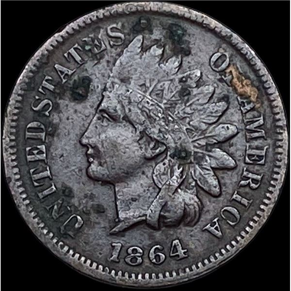 1864 L Indian Head Cent NEARLY UNC