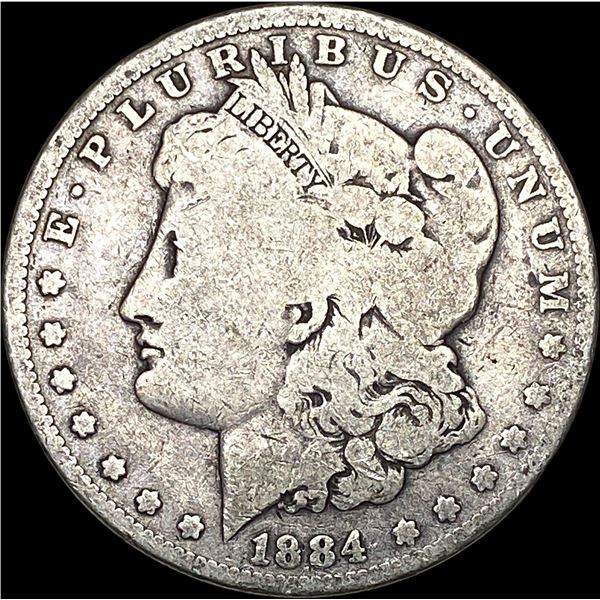 1884 Morgan Silver Dollar NEARLY UNCIRCULATED