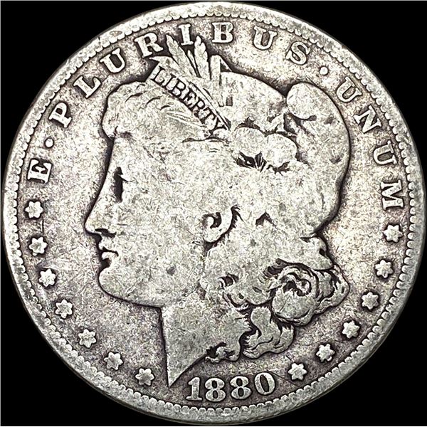 1880 Morgan Silver Dollar ABOUT UNCIRCULATED
