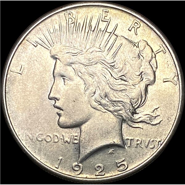 1925 Peace Silver Dollar CLOSELY UNCIRCULATED
