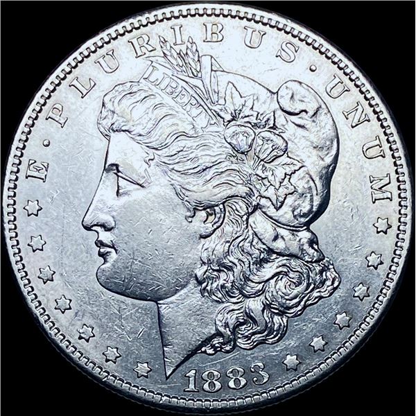 1883-S Silver Morgan Dollar CHOICE AU