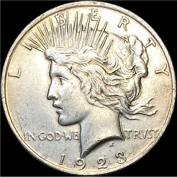 1923 Silver Peace Dollar CLOSELY UNCIRCULATED