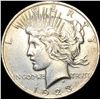 Image 1 : 1923 Silver Peace Dollar CLOSELY UNCIRCULATED