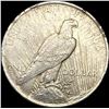 Image 2 : 1923 Peace Silver Dollar CLOSELY UNCIRCULATED