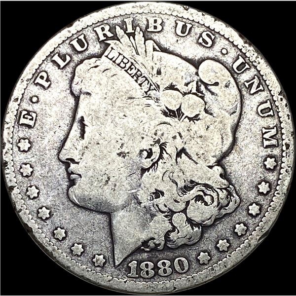 1880 Morgan Silver Dollar LIGHTLY CIRCULATED