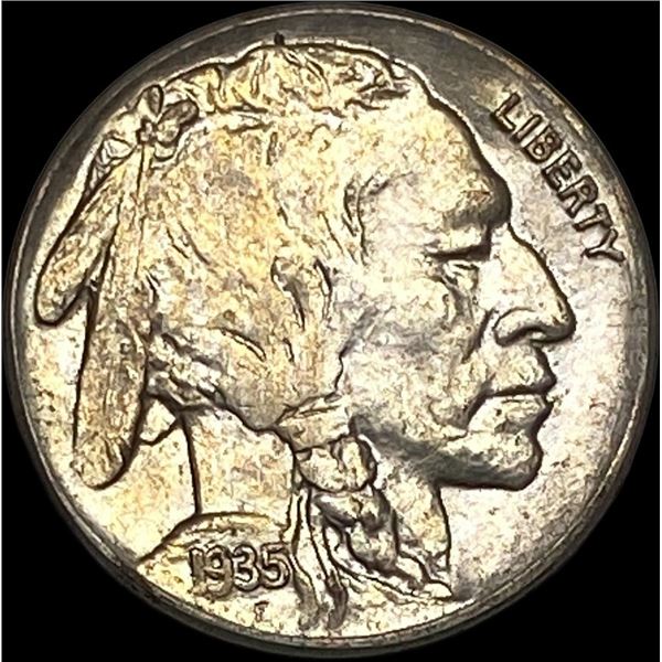 1935-S Buffalo Nickel GEM BU