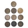 Image 2 : 1864-1868 US Two Cent Piece Lot [10 Coins]