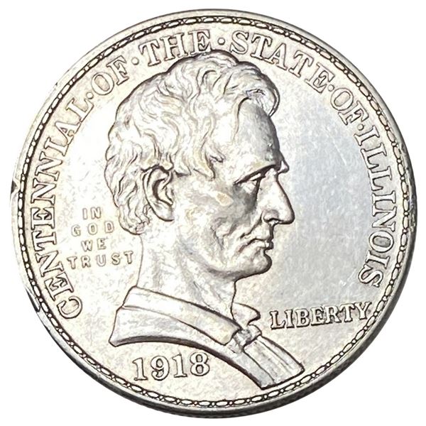 1918 Illinois Half Dollar MS