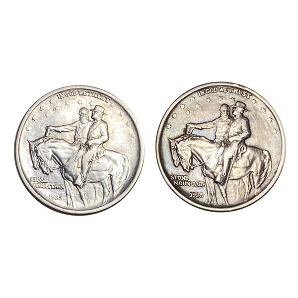 [2] 1925 Stone Mountain Half Dollar